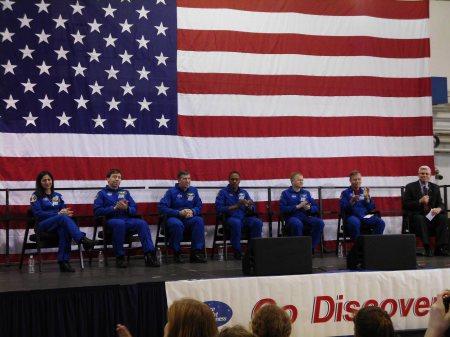 Discovery STS-133 Crew Welcome Home Ceremony