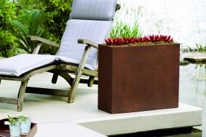 Fioriera Materia effetto Ferro