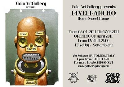 PIXELPANCHO solo show at GALO ART GALLERY