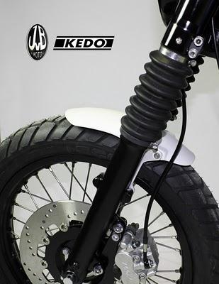 Yamaha D-Track SR 500 by JvB Moto & Kedo