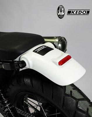 Yamaha D-Track SR 500 by JvB Moto & Kedo