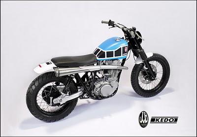 Yamaha D-Track SR 500 by JvB Moto & Kedo