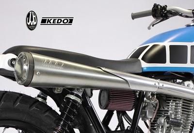 Yamaha D-Track SR 500 by JvB Moto & Kedo