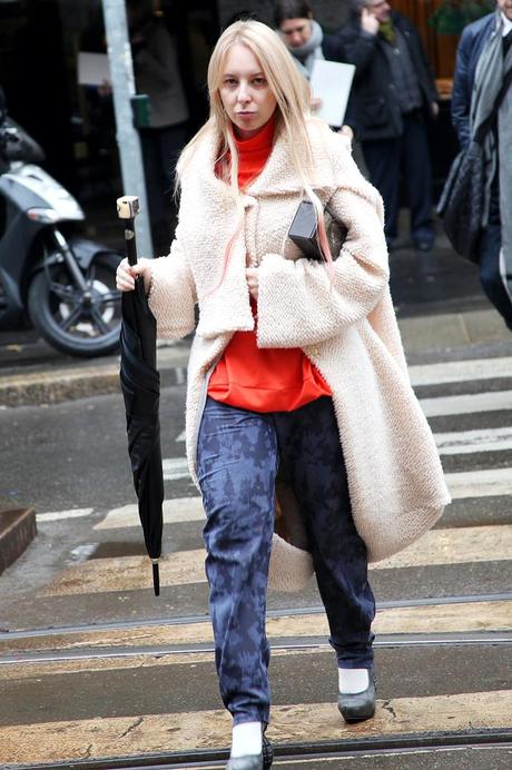 In the Street...Rainy Day...Viale Piave, Milan