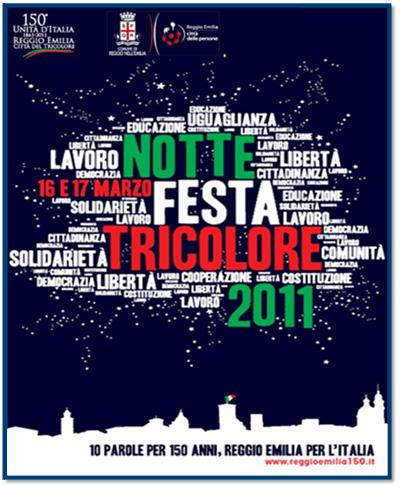 ITALIA150/ La Notte Tricolore di Reggio Emilia