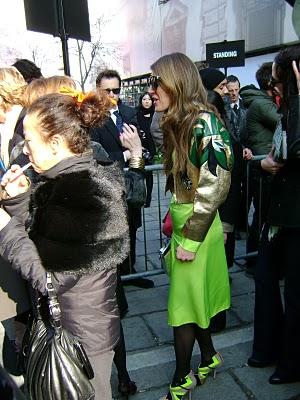 Facce da Front Row e dettagli dalla Milan Fashion Week F/W 2011-2012