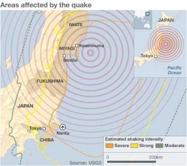 terremoto, giappone