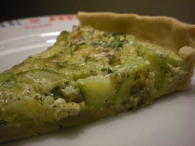 Quiche con Zucchine al Pesto