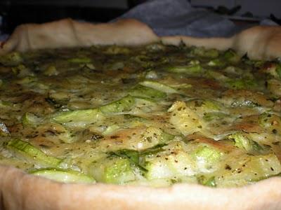 Quiche con Zucchine al Pesto