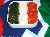 Risotto tricolore anni dell'Unità d'Italia