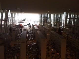 Terremoto alla mediateca di Sendai