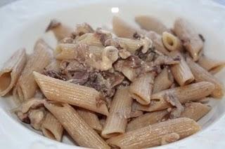 Penne integrali alla salsa di noci