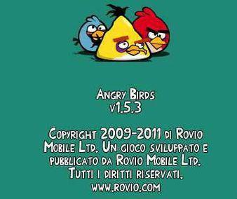 Angry Birds aggiornato alla v1.5.3