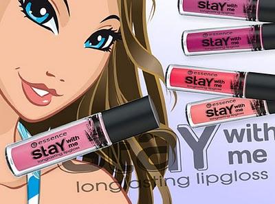 Essence STAY WITH ME longlasting lipgloss