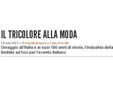 tricolore alla moda