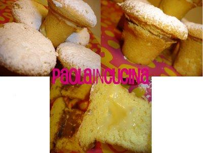 Ingredienti x 12 funghetti\muffin:4 uova160 g zucchero1\2...