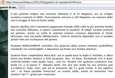 Chi nega che si possano realizzare terremoti artificiali