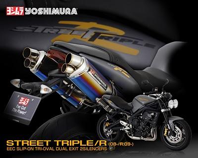 Yoshimura for Triumph Street Triple 675
