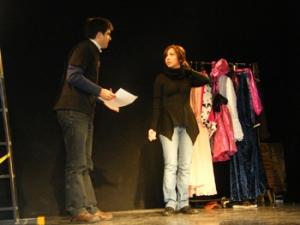 20 marzo 2011: L’ALLESTIMENTO TEATRALE