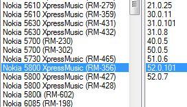 NOKIA 5800 Firmware v. 52.0.101
