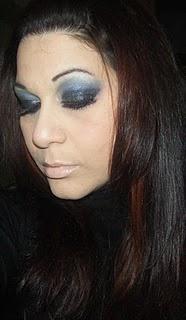 FOTD 17 MARZO 2011 - dark blue glitter