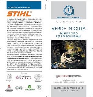 VERDE IN CITTÀ QUALE FUTURO PER I PARCHI URBANI