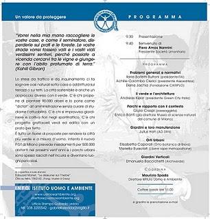 VERDE IN CITTÀ QUALE FUTURO PER I PARCHI URBANI