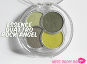 Essence: Ombretto Quattro Rock Angel Swatches Review