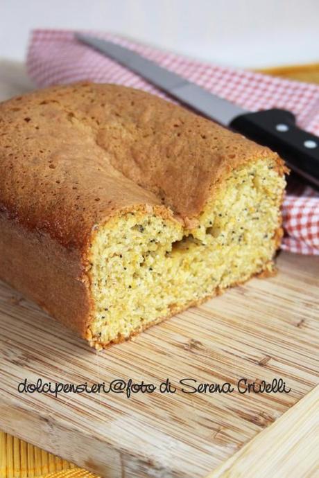 PLUM CAKE ALL’ARANCIA E SEMI DI PAPAVERO di Dolcipensieri