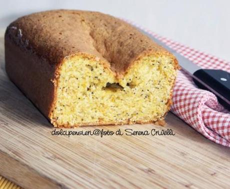 PLUM CAKE ALL’ARANCIA E SEMI DI PAPAVERO di Dolcipensieri