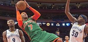 Un numero di Carmelo Anthony. Reuters