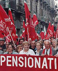 Italia spesa per pensioni