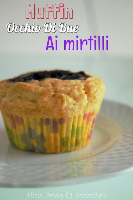 Muffin Occhio Di Bue Ai Mirtilli