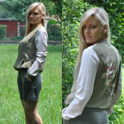 outfit safari outfit bomber stampato come abbinare il bomber outfit verde militare come abbinare il verde militare how to wear bomber danilo di lea scarpe danilo di lea danilo di lea shoes outfit giugno 2015 outfit estivi mariafelicia magno fashion blogger color block by felym fashion blog italiani fashion blogger italiane outfit estivi summer outfits june outfit 