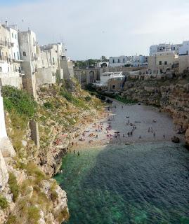 nel blu dipinto di blu di Polignano a Mare