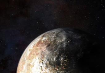 Nuvole nell'atmosfera di Plutone? Il 14 luglio 2015 lo sapremo. Crediti: JHUAPL 