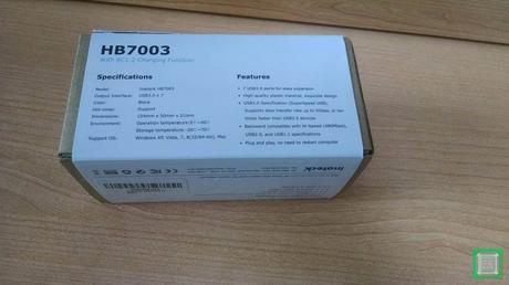 Inateck hub usb 3.0 specifiche