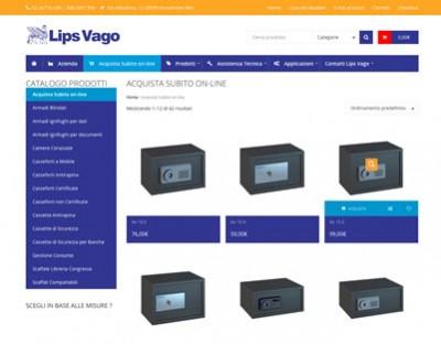 ecommerce lipsvago 400x312 Lips Vago lancia il nuovo sito di casseforti con e commerce