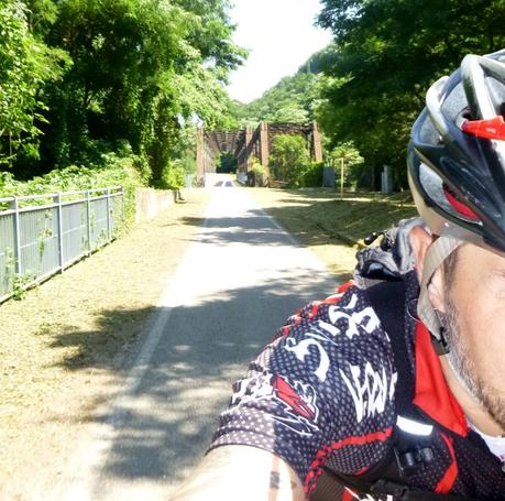 250 km on road bike from Vipiteno to Verona (1/7, 2015)