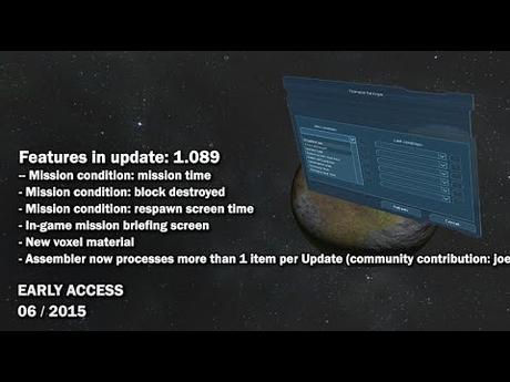 Space Engineers - Un video sull'aggiornamento 01.089