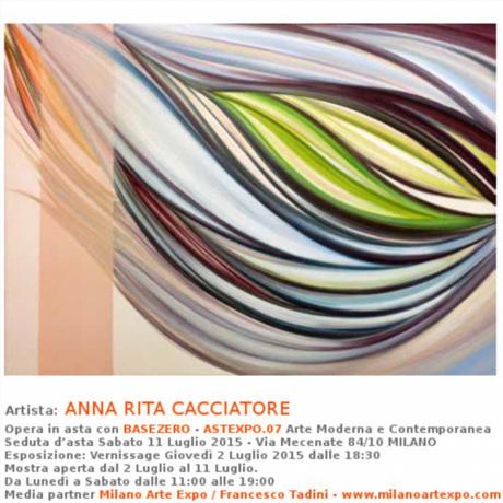 Anna Rita Cacciatore in asta Basezero a Milano