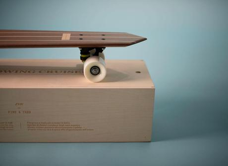 DESIGN: Pine & Tree | Mini-cruiser skate in legno