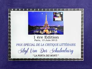 Rubricando:  World Literary Prize- Parigi 2015