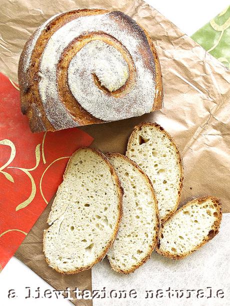 Pane a lievitazione naturale alla semola Senatore Cappelli