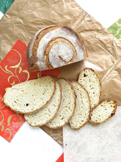 Pane a lievitazione naturale alla semola Senatore Cappelli