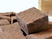 fudge cioccolato, mirtilli cacao