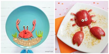 12 merende di frutta - Fruit food art
