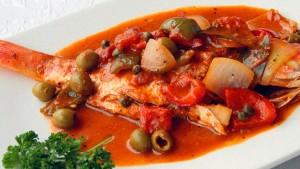 |⇨ Huanchinango a la Veracruzana
