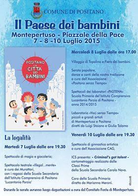 Positano: il Paese dei Bambini