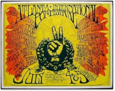 Atlanta International Pop Festival: 4 e 5 luglio 1969, di Wazza